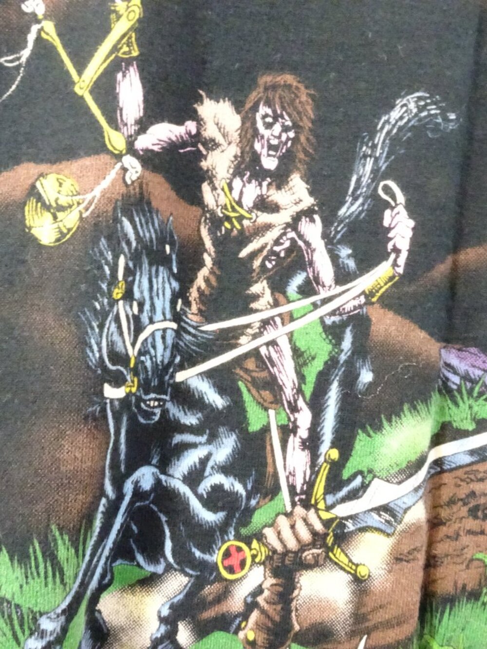 Liquid Blue Men's L Four Horseman Graphic T-Shirt - Picture 10 of 10